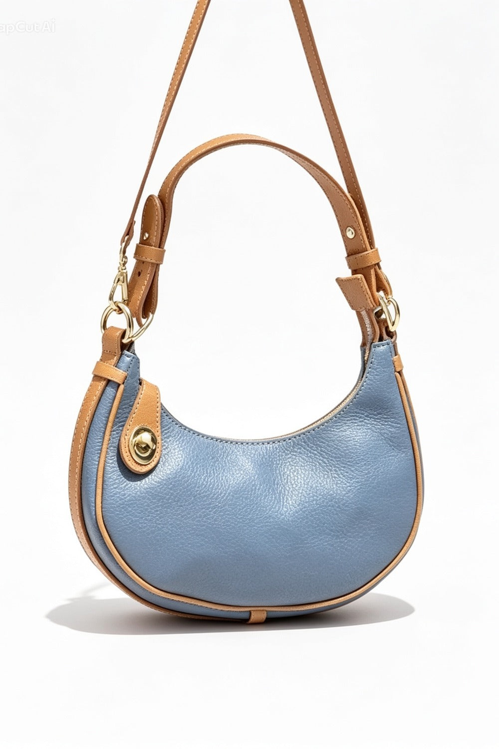 Bolso Daniela Medialuna Piel