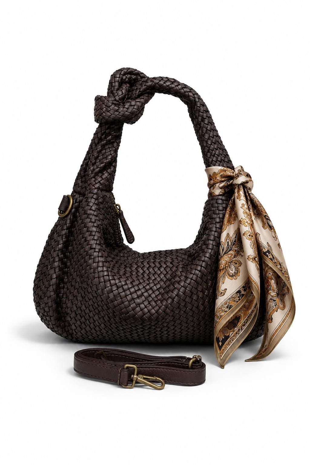 Bolso Luce de Milano marrón oscuro