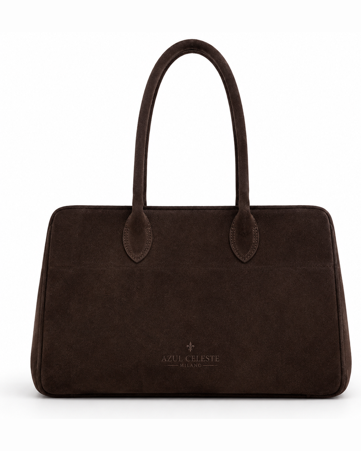 Bolso Positano – Bolso de Hombro en Gamuza Fabricado en Italia