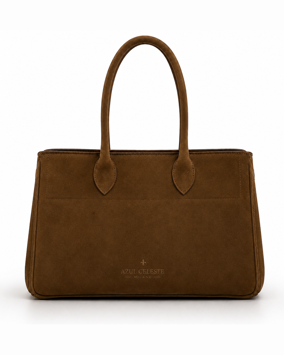 Bolso Positano – Bolso de Hombro en Gamuza Fabricado en Italia