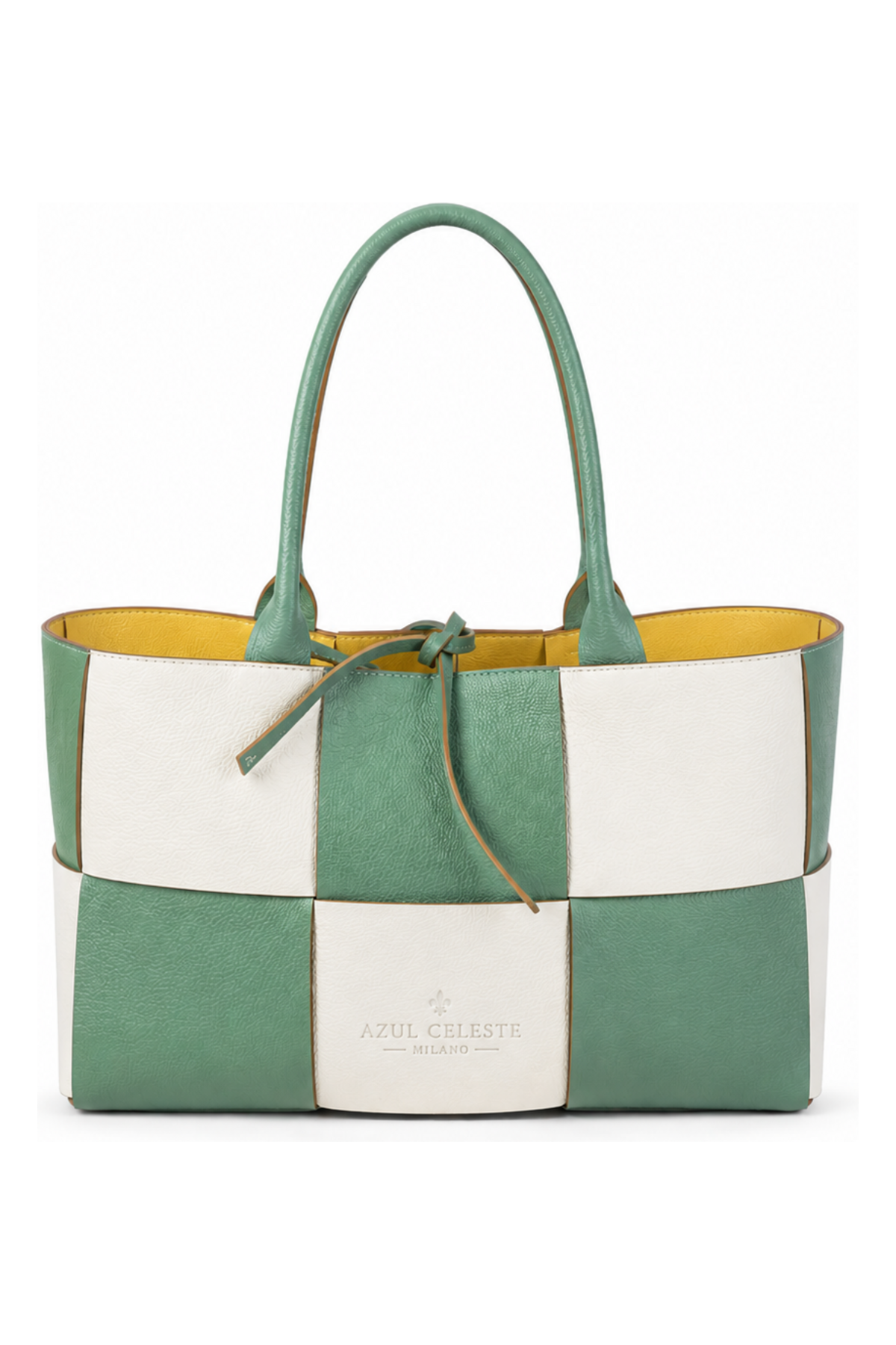 Bolso Florencia Piel – Bolso Tote Tejido Fabricado en Italia