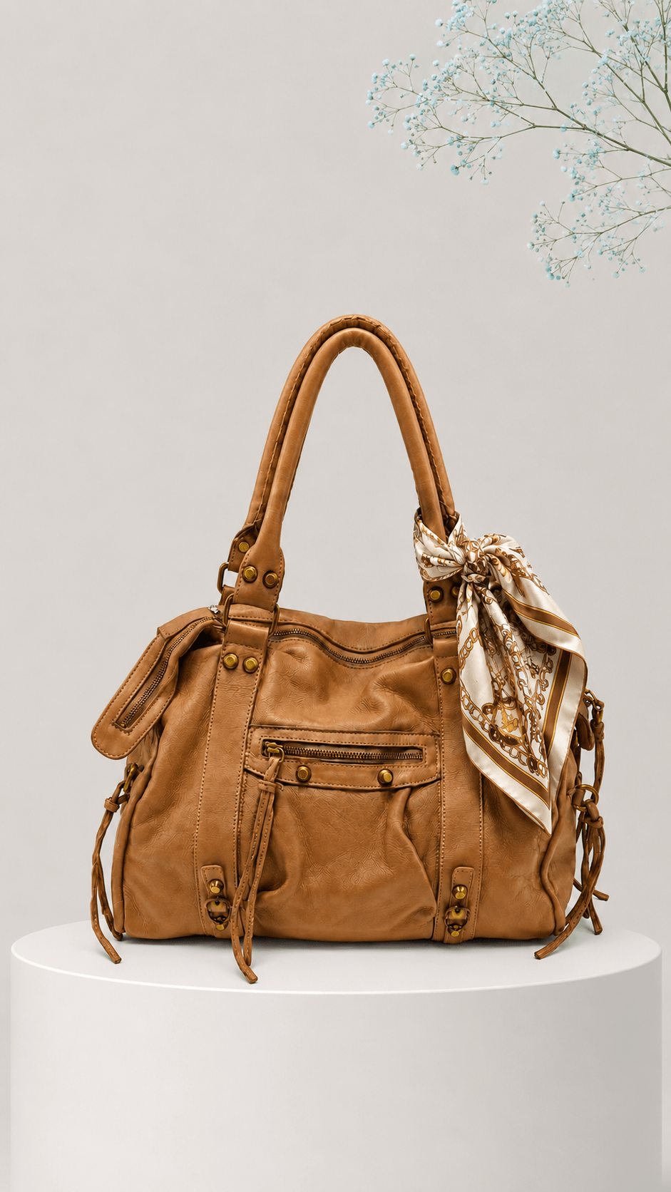 Bolso Ginevra espacioso - Piel autentica