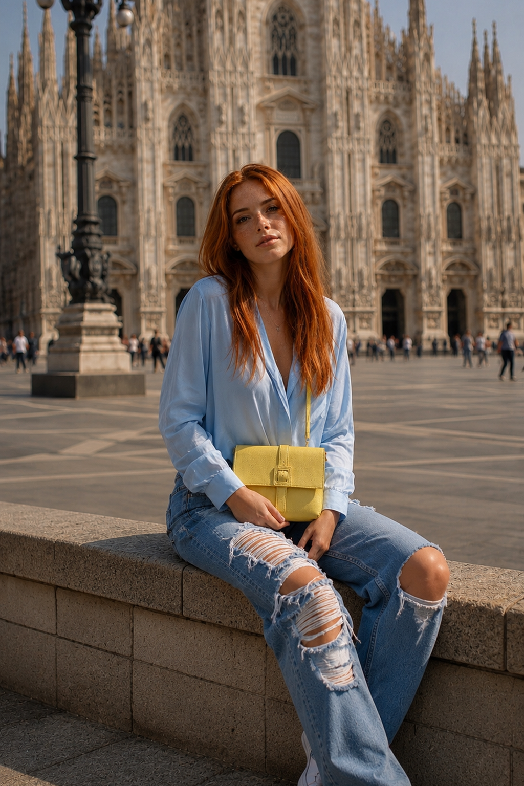 Bolso Dolce Piel – Bolso Sobre con Hebilla Decorativa Fabricado en Italia