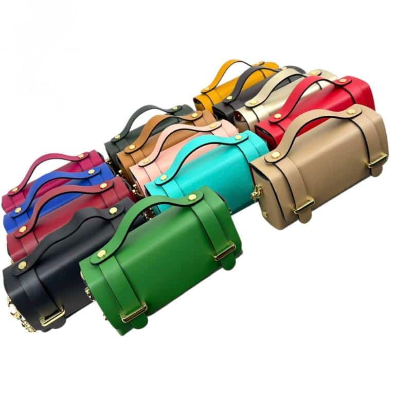 Veneciana – Bolso Compacto de Piel Italiana