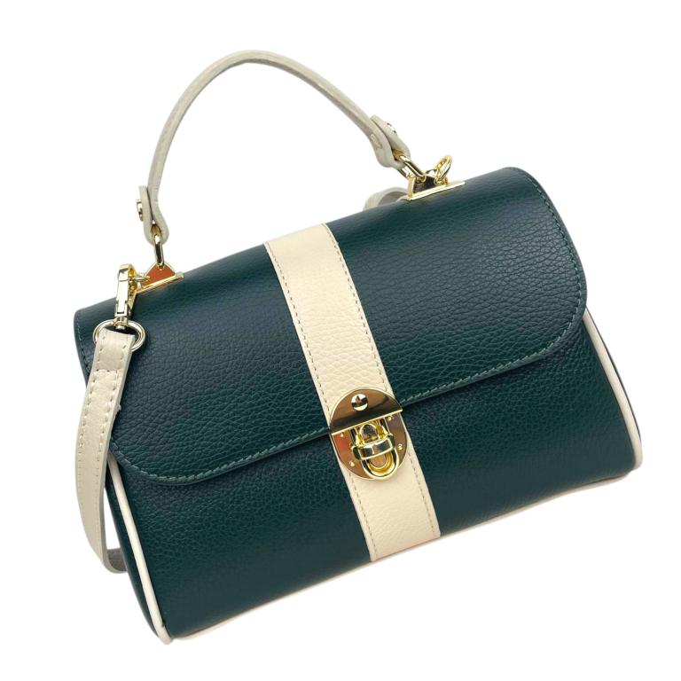 Bolso Contigo - Bolso de Mano y Bandolera de Piel Italiana