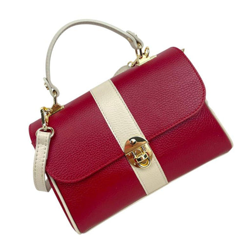 Bolso Contigo - Bolso de Mano y Bandolera de Piel Italiana