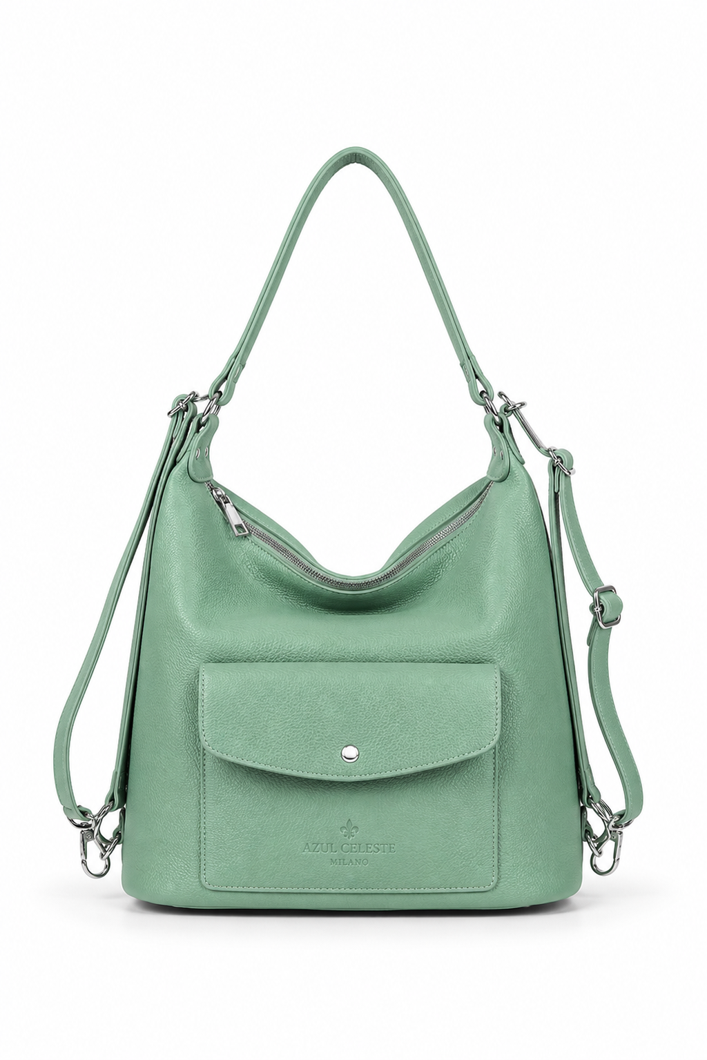 Bolso Bella Vita Piel – Bolso-Mochila Convertible Fabricado en Italia